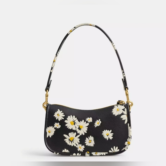 Coach Swinger Bag 20 With Floral Print - Picture 4 of 12
